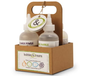 panier cadeau bubbles & creams, 47 euros.
