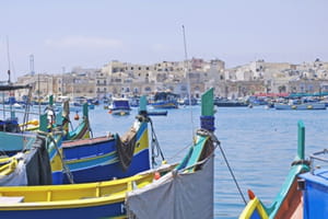 une vue de malte.