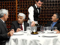 les inspecteurs ne visitent pas les restaurants tous les ans.