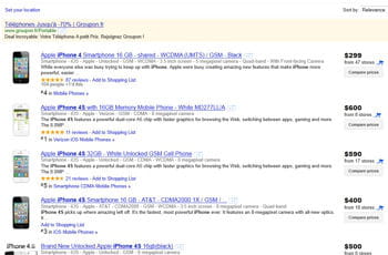 google product search