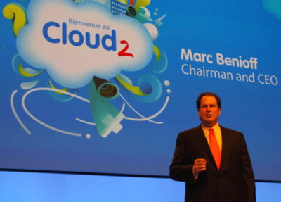 lors du discours inaugural, marc benioff, ceo de salesforce, a détaillé sa