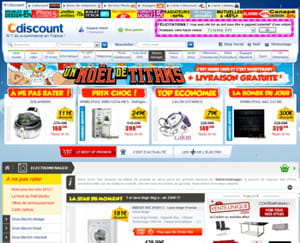 avec 8,7 millions de visiteurs par mois selon la fevad, cdiscount est le premier