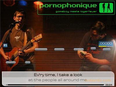 comme dans singstar, on chante sur le clip, avec des indications de hauteur de