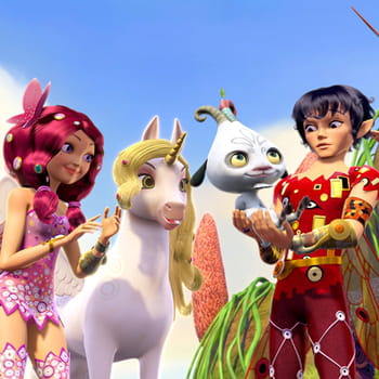les mondes fantastiques de mia & me devraient séduire les petites filles.