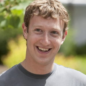 mark zuckerberg était pdg et cofondateur.