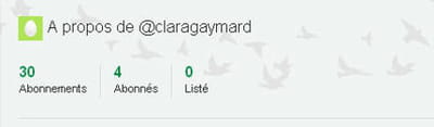 ses statistiques.