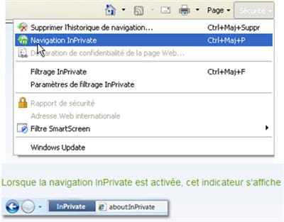 une navigation anonyme