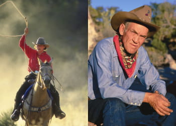 'dans la peau d'un cow-boy', un circuit esprit western de nouvelles frontières.
