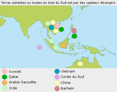 l'asie du sud-est est la destination privilégiée de la chine et de pays