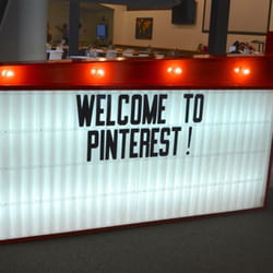 l'accueil de pinterest, à new york.