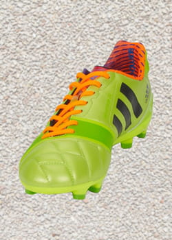 la chaussure nitrocharge 2.0 embarque un capteur micoach, permettant de mesurer
