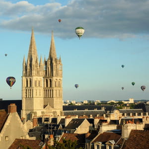les toits de caen.