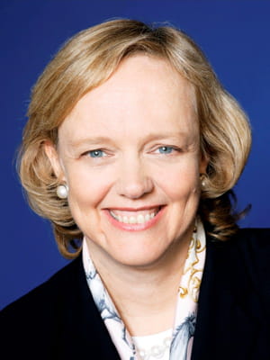 en 10 ans, meg whitman a fait grimper la capitalisation boursière d'ebay de