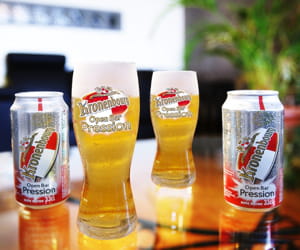 la nouvelle kronenbourg open bar pression.