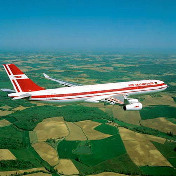 air mauritius survolant le monde