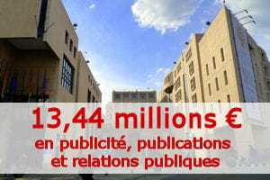montant calculé par la rédaction à partir du budget primitif 2011.