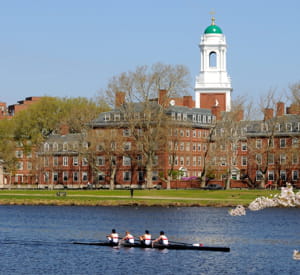 une vue de harvard.