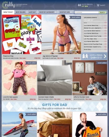 8ème : zulily à +100%