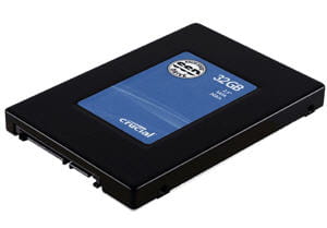ssd crucial 32 go