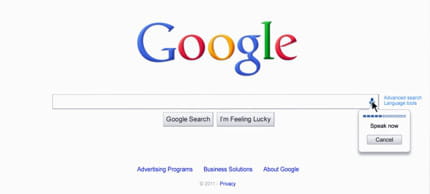 voice search
