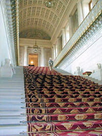l'escalier d'honneur du sénat.