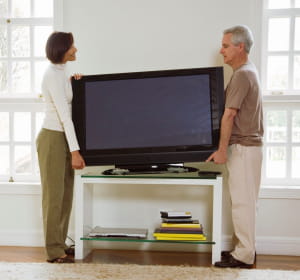 les français s'équipent massivement de télévisions lcd, dont la taille d'écran