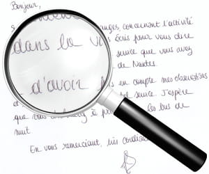 exemple d'écriture ascendante