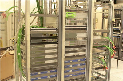 tête de réseau pour la diffusion de la télé hd, en cours de construction