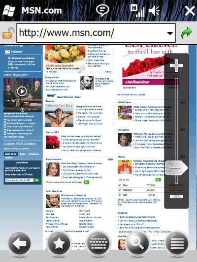 le nouvel internet explorer pour mobile