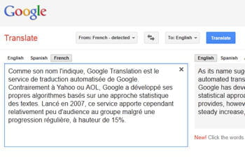 google translate