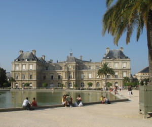 le palais du luxembourg, dans le 6e arrondissement.
