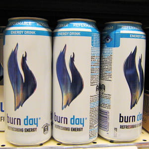 la canette de burn est passée de 50 cl à 48,5 cl ; une réduction qui lui permet