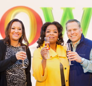 oprah winfrey inaugure sa chaîne de télévision.
