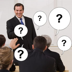 certaines questions peuvent se révéler embarrassantes.