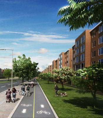 ciudad verde est une ville nouvelle en constuction en banlieue de bogota, prévue