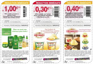 exemples de coupons de réductions générés via malistedesourses.net