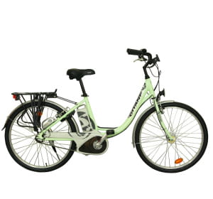 le gitane e-bike 8 dispose d'une batterie dont l'autonomie va jusqu'à 75 km en