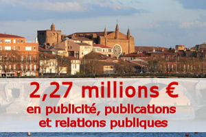 montant calculé par la rédaction à partir du budget primitif 2011.