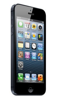 l'écran allongé de l'iphone 5 peut accueillir une 5e rangée d'applications