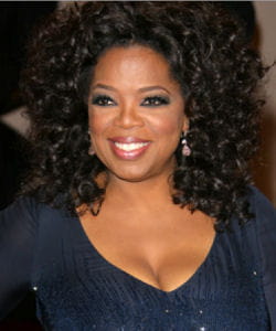 oprah winfrey est la 3e femme la plus puissante du monde.