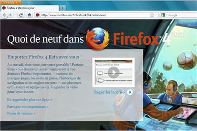 l'accent est mis sur le html 5