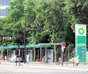 le prix du gazole dans les stations bp a baissé de 3,6% en 2009.