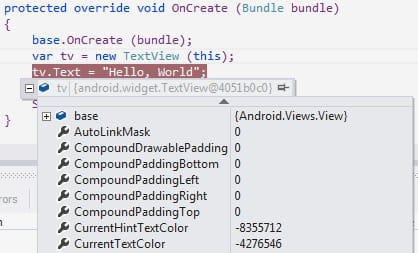 visual studio xamarin