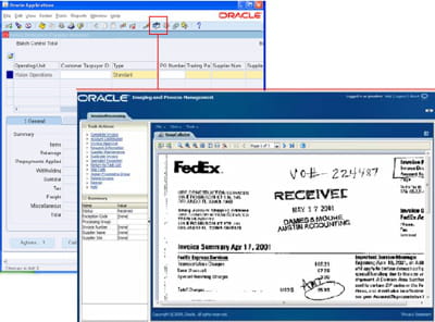 oracle content management est équipé d'un module de gestion d'images. il peut