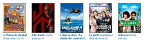 les montées en charge d'allociné sont liées aux sorties des films, mais ne sont