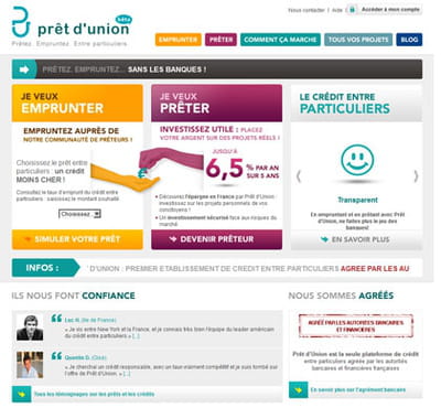 home page pret union