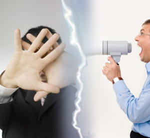 il est plutôt effacé alors que vous n'hésitez pas à faire valoir vos droits.