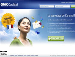 après lycos, caramail a un autre propriétaire allemand, gmx.