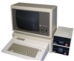 l'apple iie, introduit par apple en janvier 1983