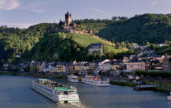 le rhin et le danube représentent 57% des croisières fluviales.